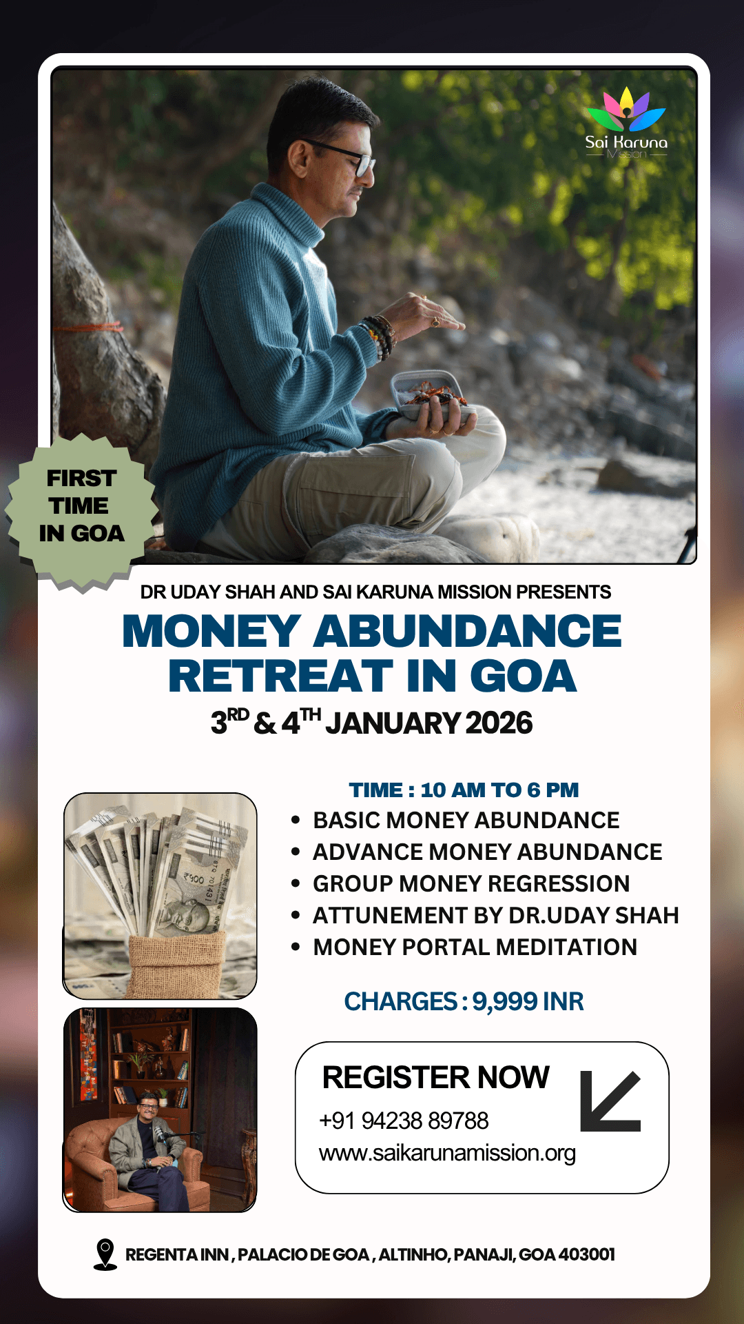 Goa Money Abundance Retreat