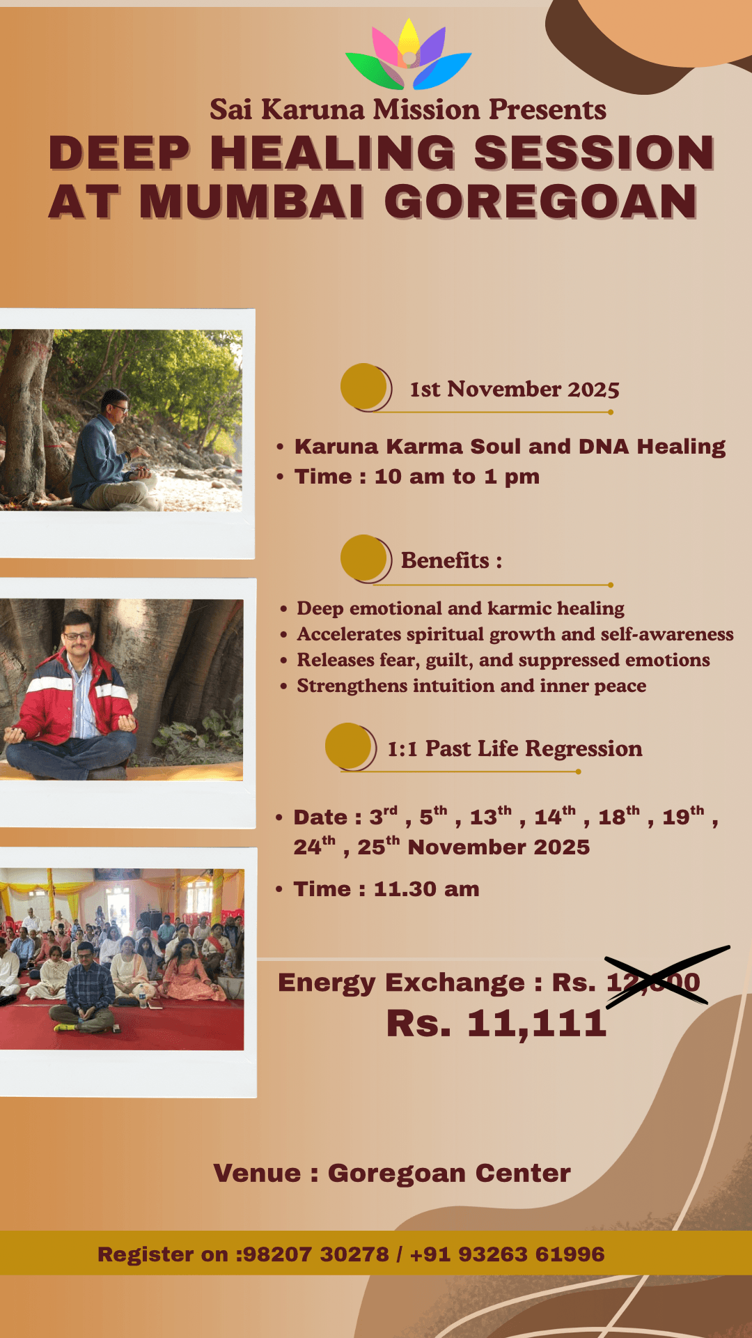 Deep Healing Session at Goregaon Mumbai