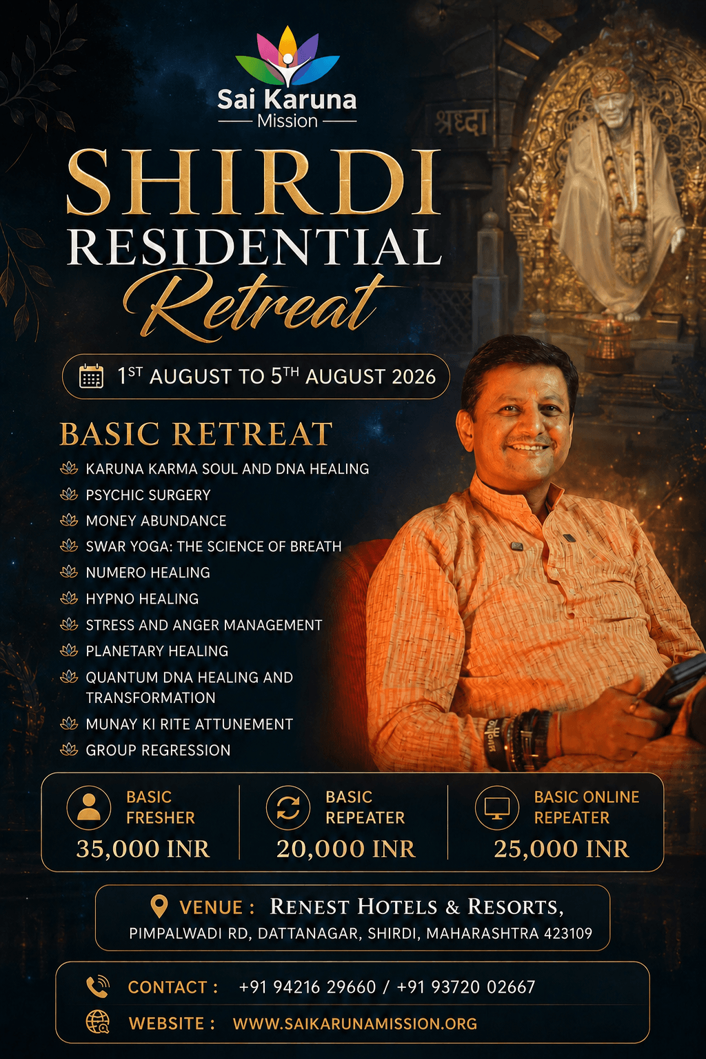 Shirdi  Residential Retreat 