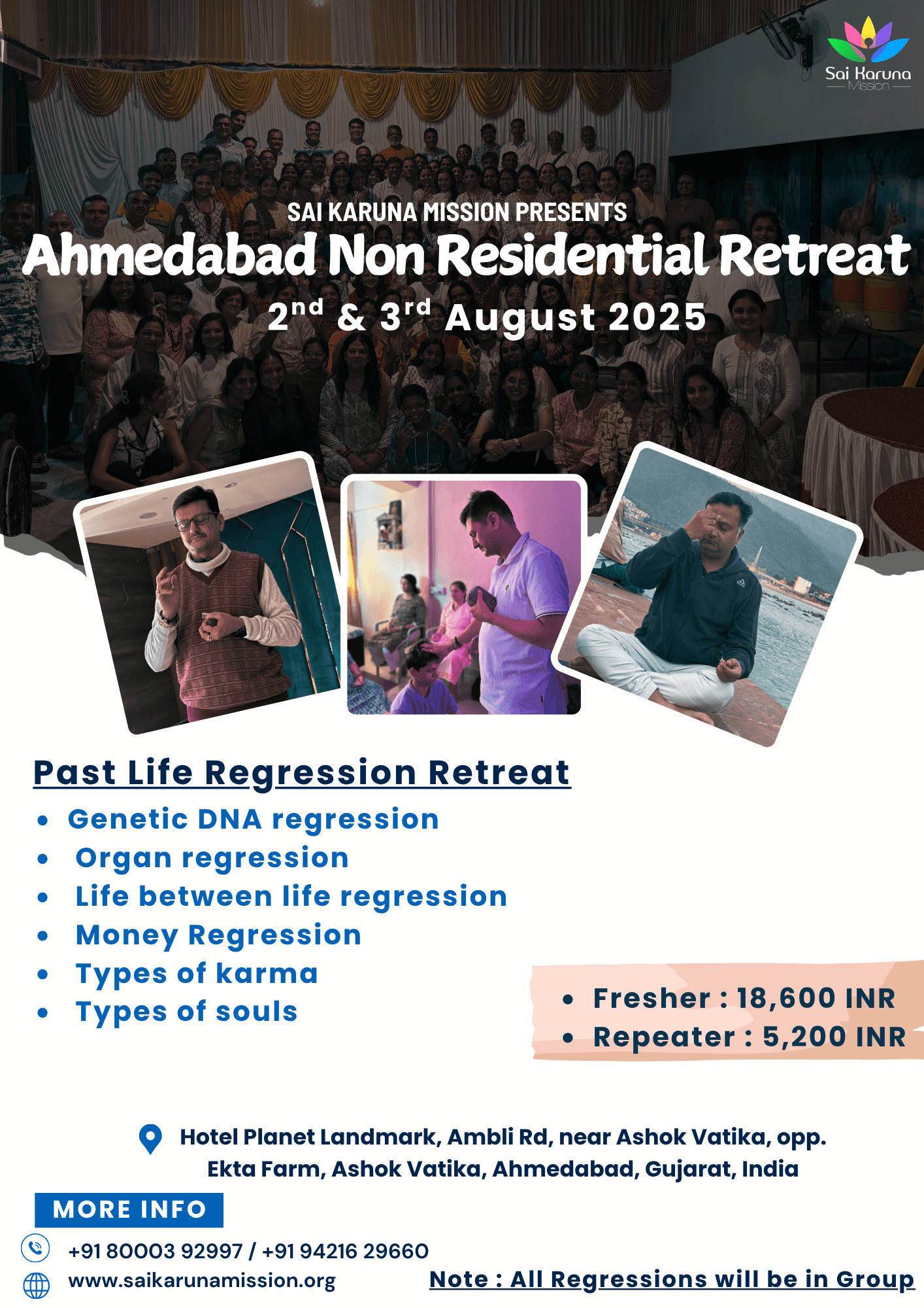 Ahmedabad Non Residential Retreat