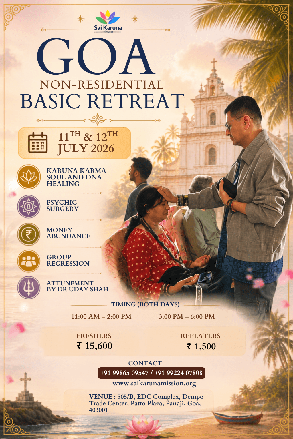 Goa Retreat with Dr.Uday Shah